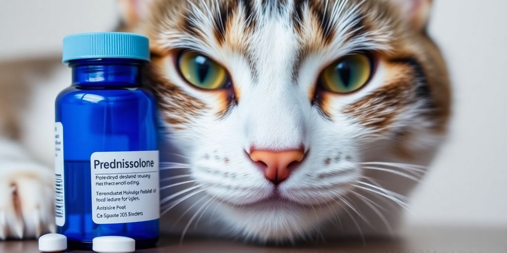 Prednisolone for Cats Dosage Safety Side Effect